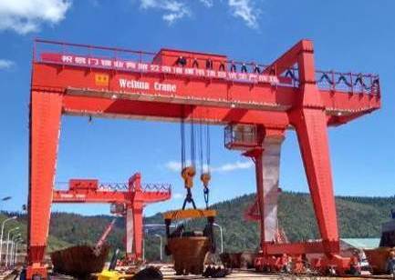 易門銅業74t冶金門式起重機