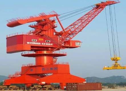 廣西西江MQ45t門座起重機